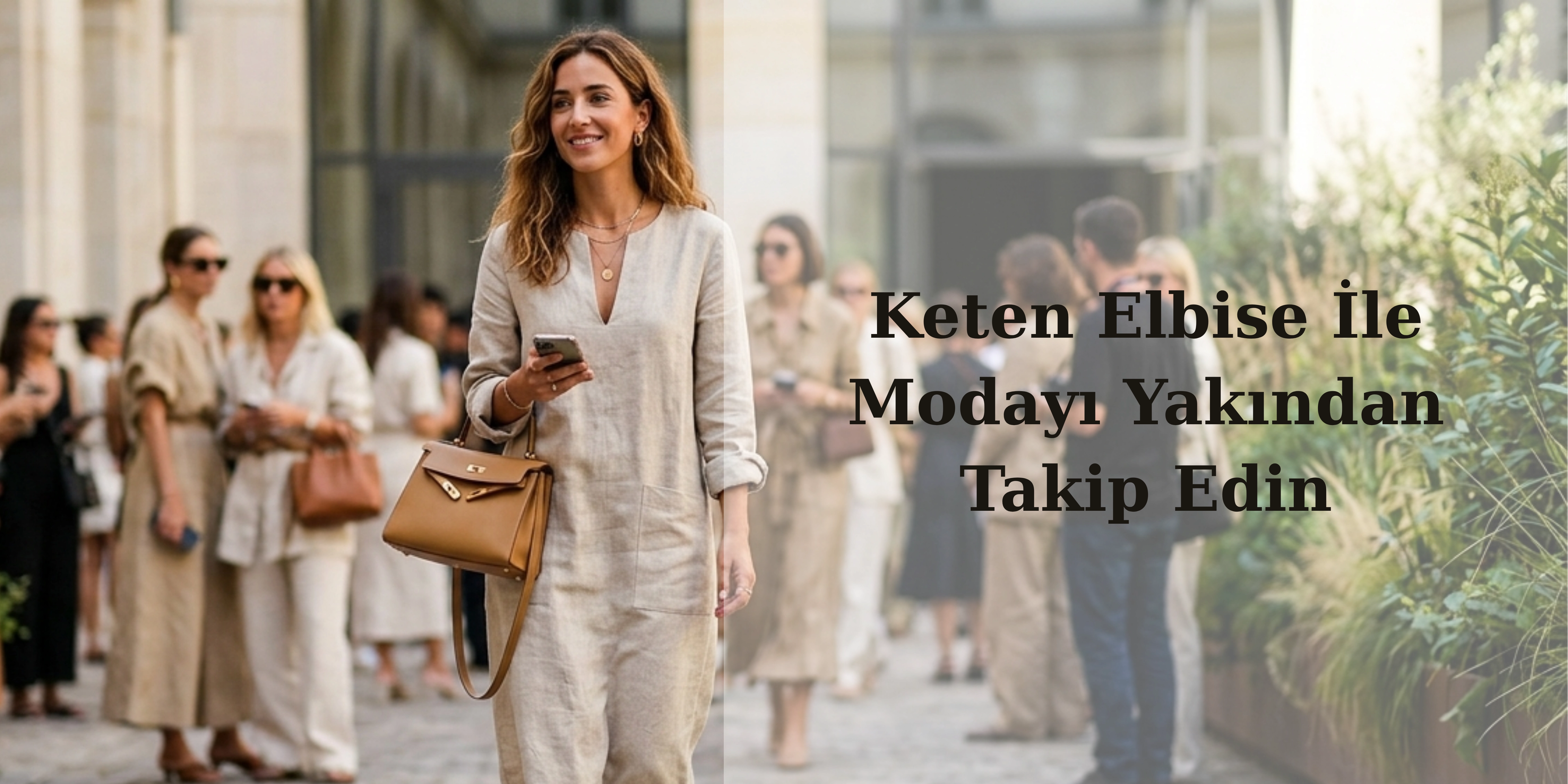 Keten Elbise İle Modayı Yakından Takip Edin