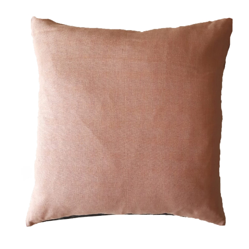 Keten Kırlent Kılıfı Batik Lacivert